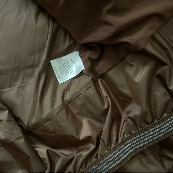 NWOT Halfdays Georgie Puffer Jacket in Spiked Cocoa Brown Espresso Chocolate Ski - Picture 10 of 14